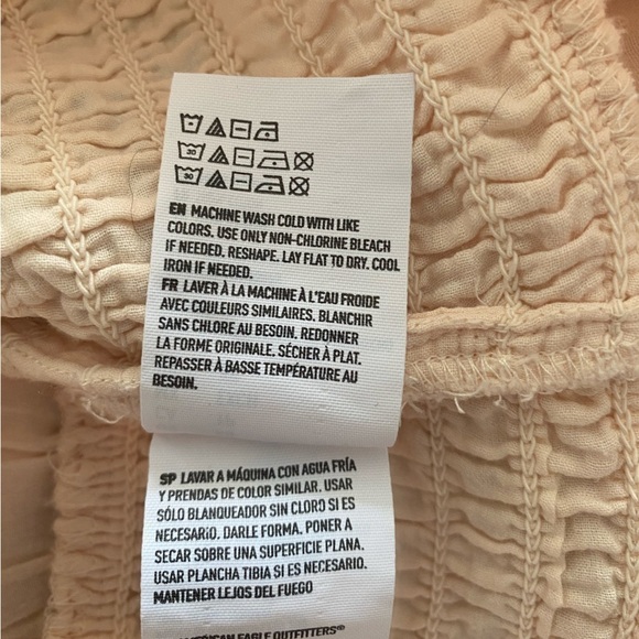 AMERICAN Eagle Peach Lace Sleeveless Top Size XS - Picture 10 of 14